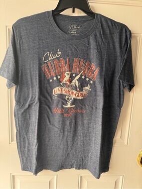 Lucky Brand Men's Navy Graphic Tee - Club Hubba Hubba.  LG